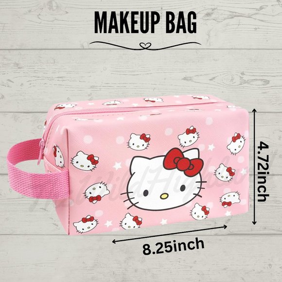 Hello Kitty Makeup Bag - Picture 2 of 3